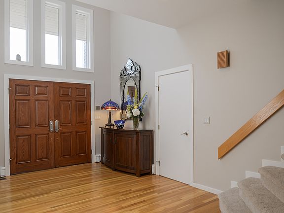 Double door grand foyer