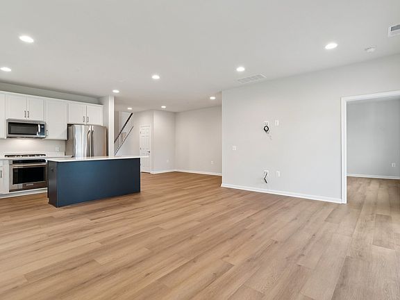 The main level of a Fitzgerald garden home at Hiatt Pointe at Snowden Bridge.