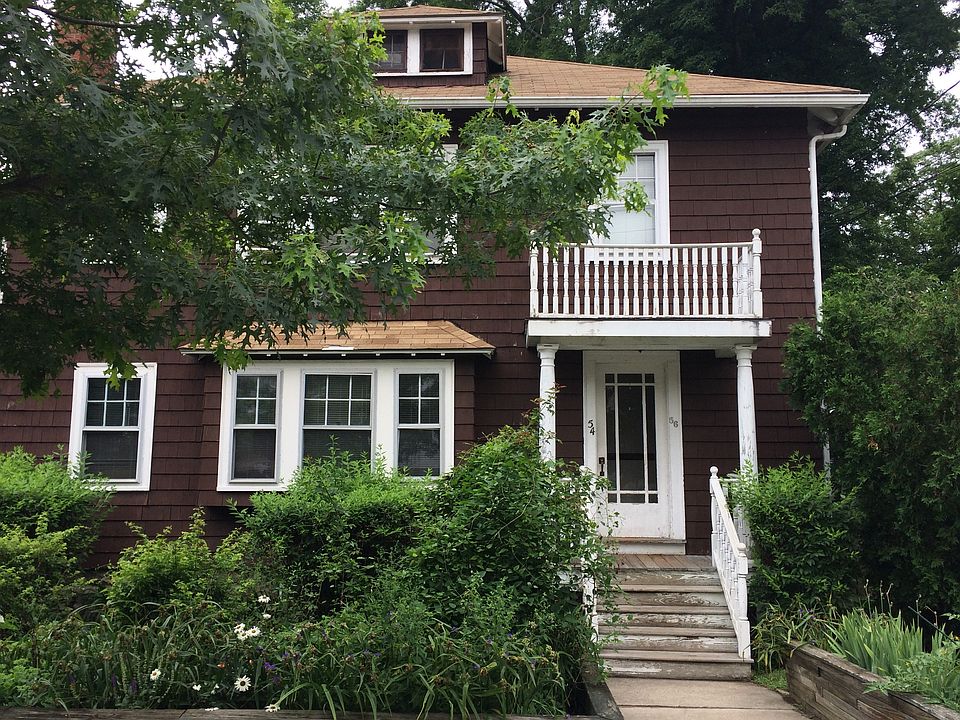 Front of house with garden