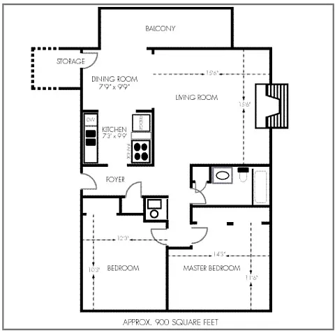 Floor plan 2-1