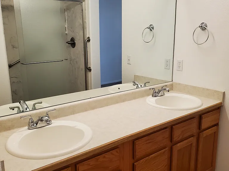 Master Bath double Vanity