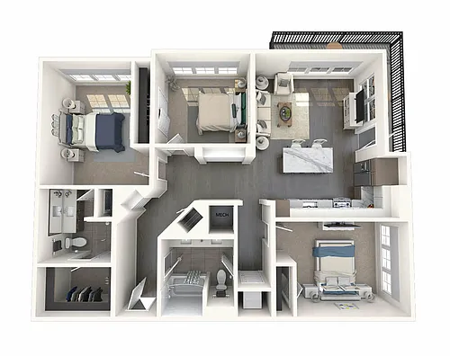 Floor plan C1A