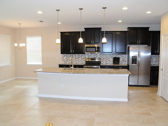 bright cheery kitchen area