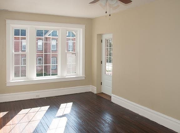 1st Floor Living Room - Bright, Wood Floors - New laminate flooring installed not shown.