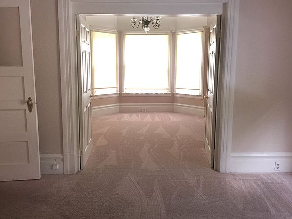 Double doors to living room