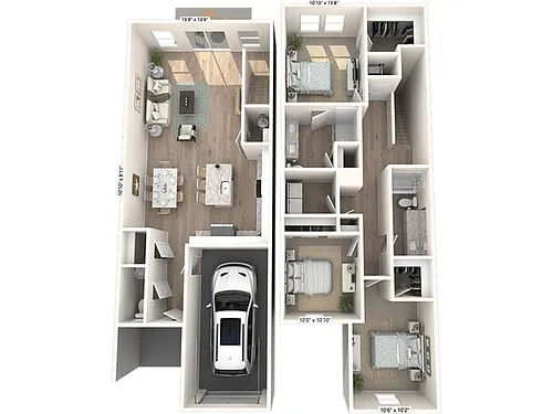 Floor plan TH-C2