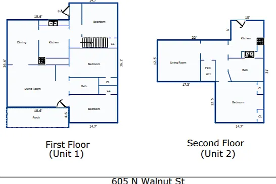 605 N Walnut St #B — Photo 3