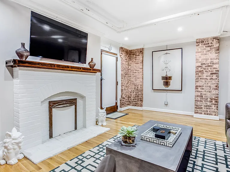 Beautiful faux fireplace