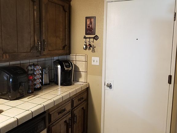 Door that leads to garage and laundry area