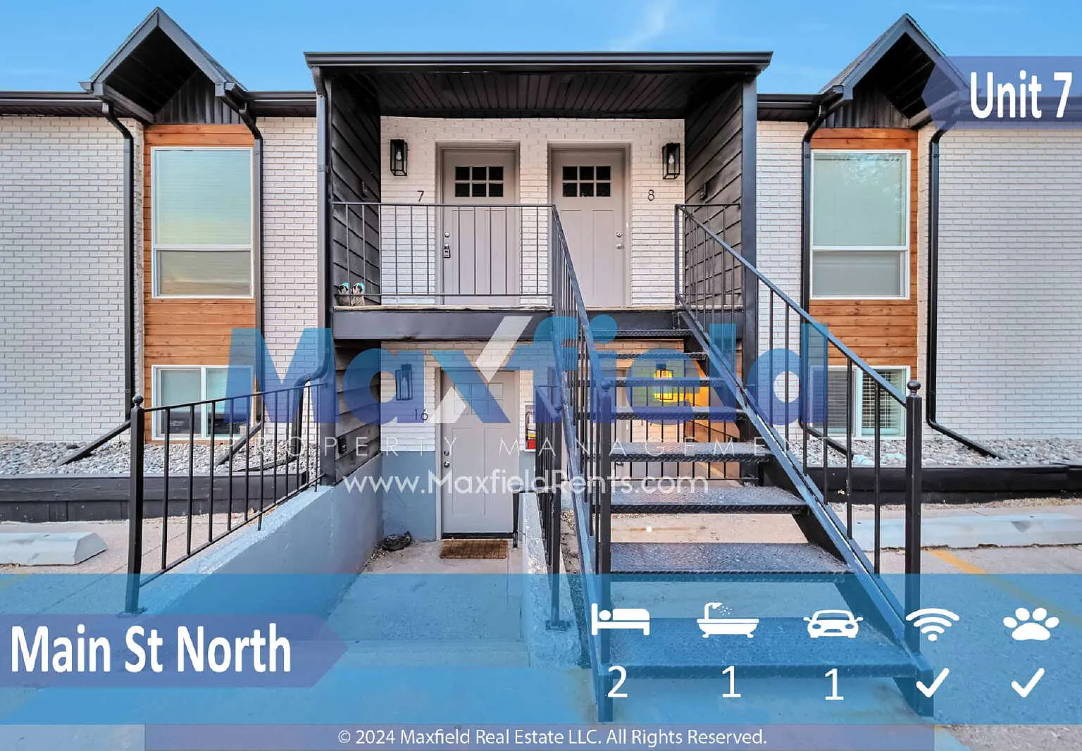 2 bed, 1.0 bath, 870 sqft, $1,195 — Photo 2