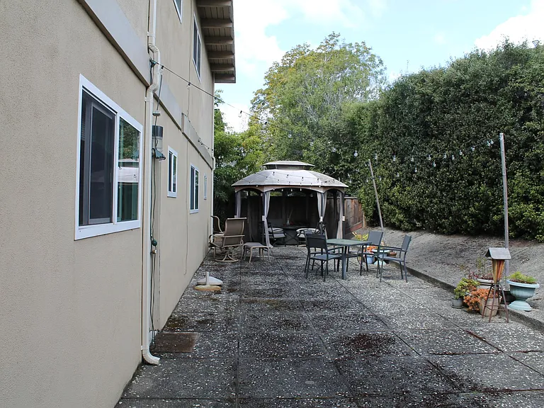 Shared back yard