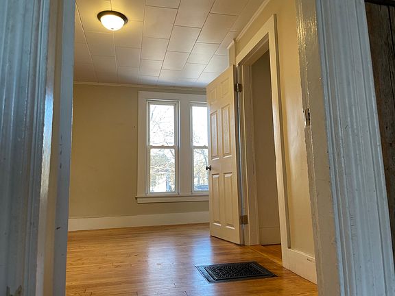 First floor bedroom with closet