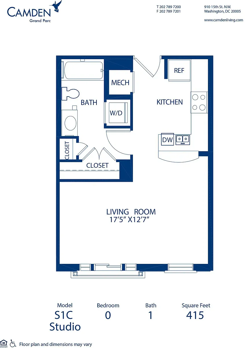 Floor plan S1C