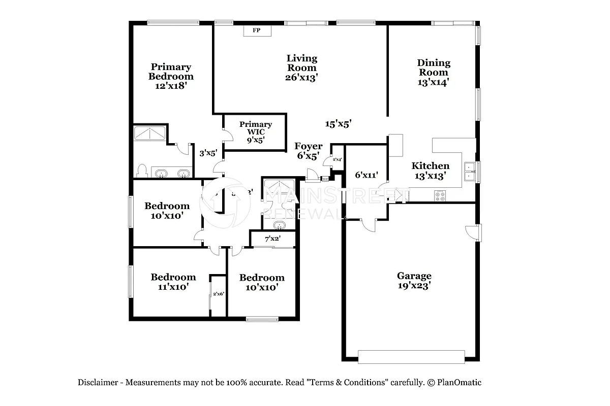 Floor Plan - 3810 Boca Chica Ave