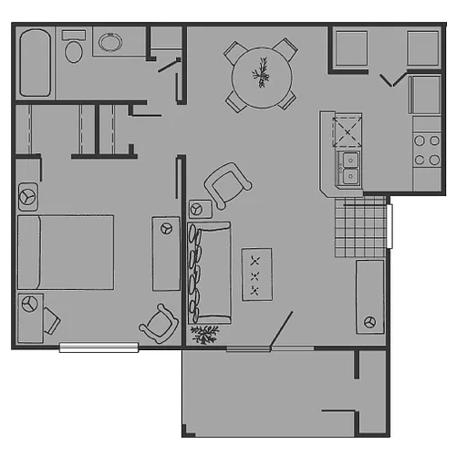 Floor plan A