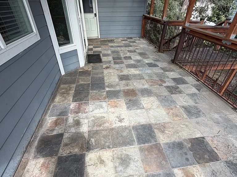 Covered Back Patio