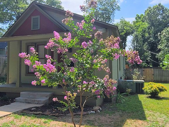 Purple crepe myrtle in your front yard