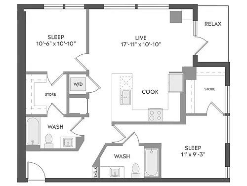 Floor plan C3a