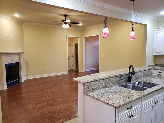 Open design connects kitchen, dining and living rooms!