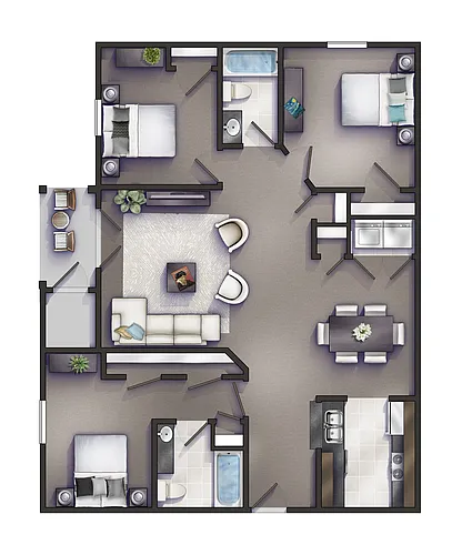 Floor plan Redwood