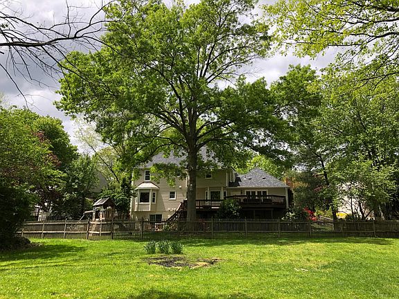 Backyard with private, Conservation easement behind (no neighbors)