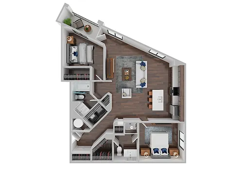 Floor plan B2D
