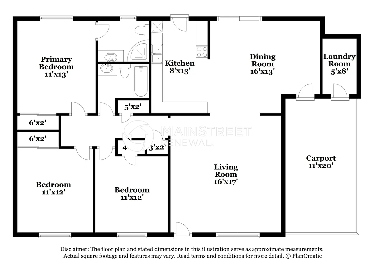 Floor Plan - 4749 N 39th Dr