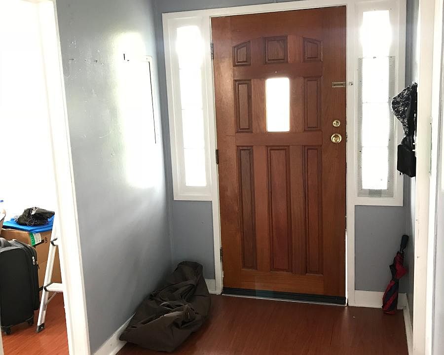 Front door hallway view