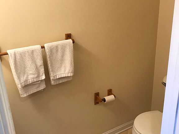 Half bath on first floor.