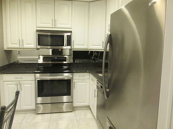 Kitchen with granite