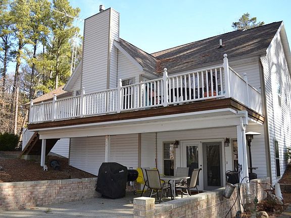 Back upper deck and patio