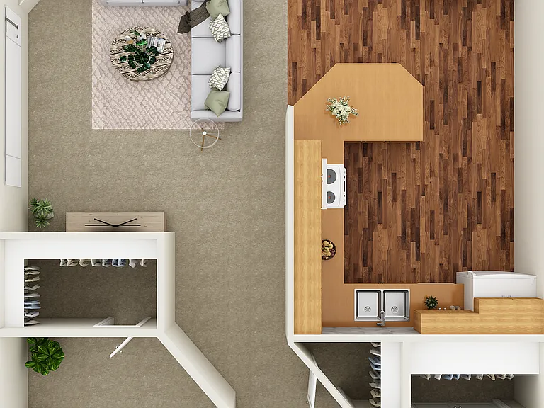 One Bedroom Floor Plan One Bedroom Floor Plan