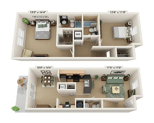 Floor plan Plan B2.5D