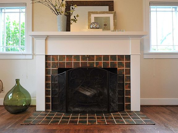 Wood Burning Fireplace