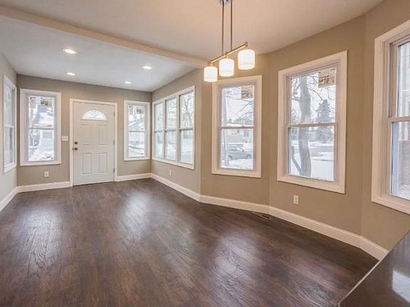Front Entryway. Photos are from 2018 and present the house empty as it will be when leased.