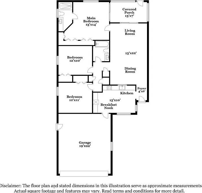 3 bed, 2.0 bath, 1266 sqft, $3,060 — Photo 2