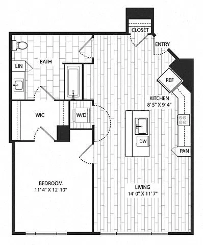 Floor plan Toyon