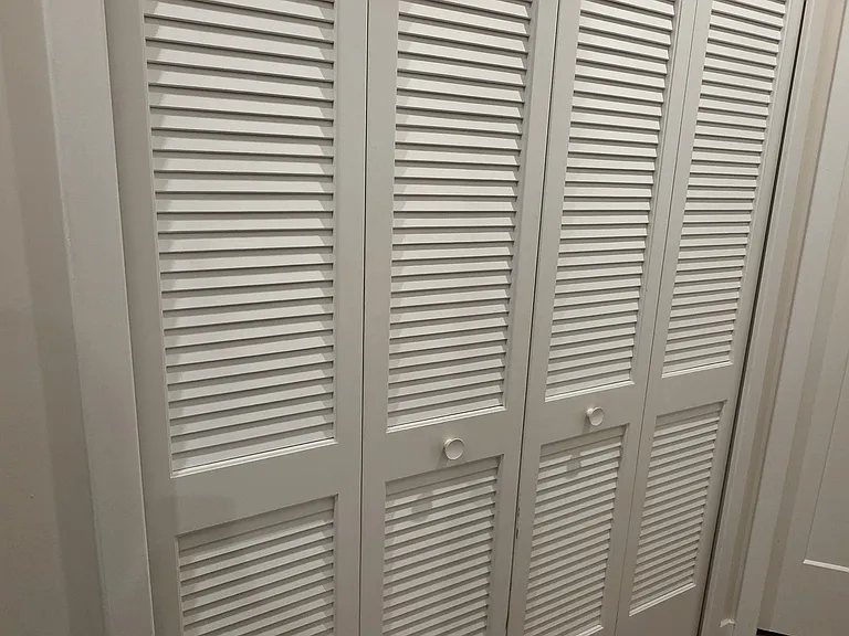 Washer/Dryer Closet.