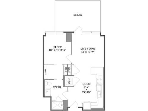 Floor plan A2e