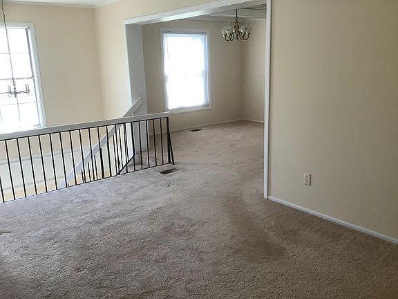 Living room going into dining
