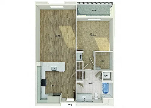 Floor plan A3A Building 150