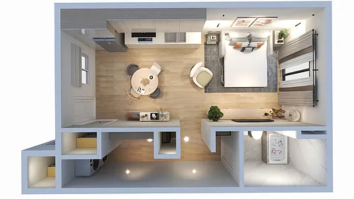 Floor plan Studio