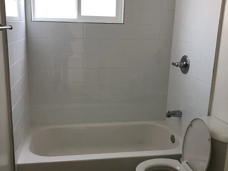 Hallway bathroom