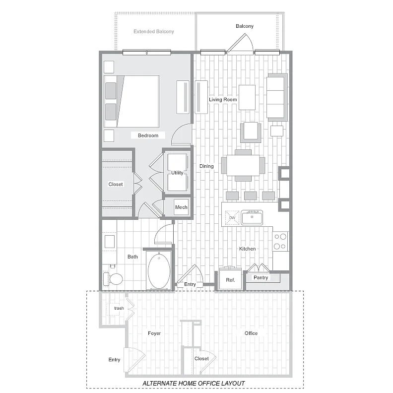 Floor plan A6A