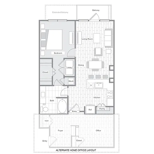 Floor plan A6A