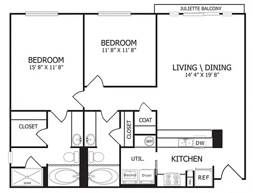 Floor plan The Zeppelin