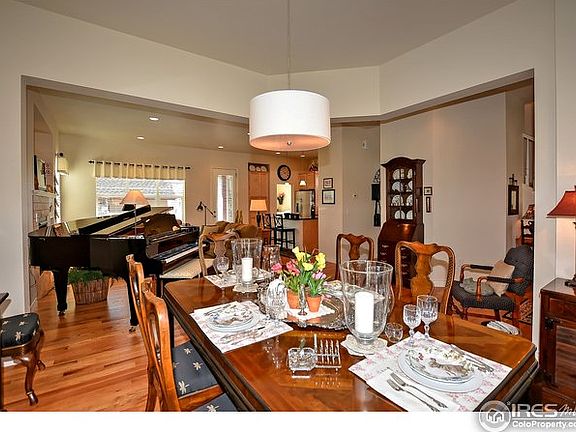 Formal dining area