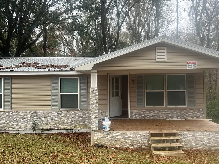 Front of the home
