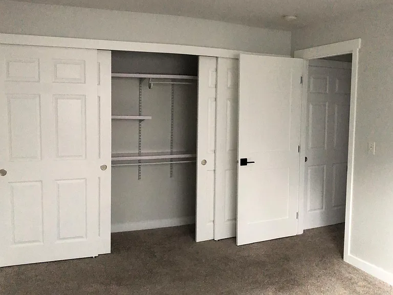 Bedroom closet (unfurnished)