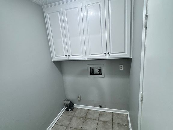 Pantry/Washer Dryer Area.